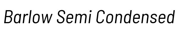 Barlow Semi Condensed