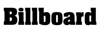Billboard Font Image