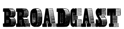 Broadcast Font Image