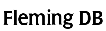 Fleming DB Font Image