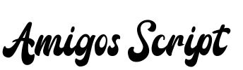 Amigos Script Font Image