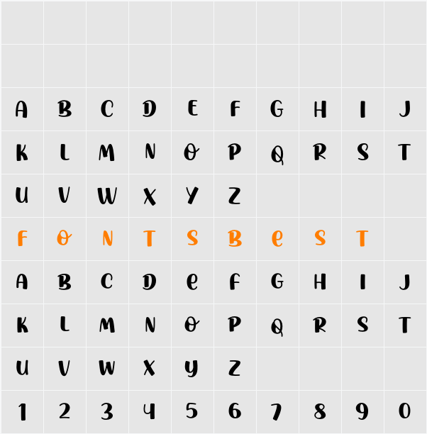 Athera Charlote Character Map