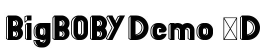 BigBOBY Demo 3D