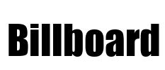 Billboard Font Image