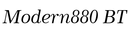 Modern880 BT