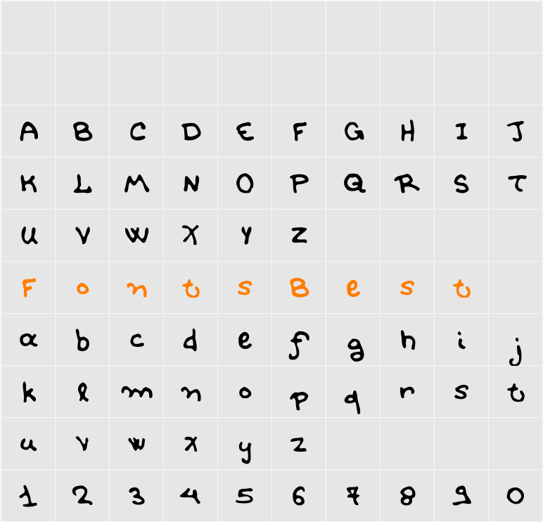 BPchildFatty Character Map