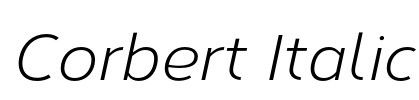 Corbert Italic