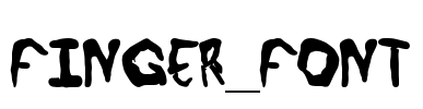 Finger_font