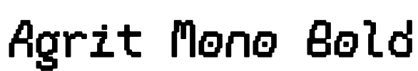 Agrit Mono Bold