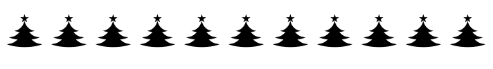 Christmas I Font Image