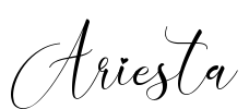 Ariesta Font Image