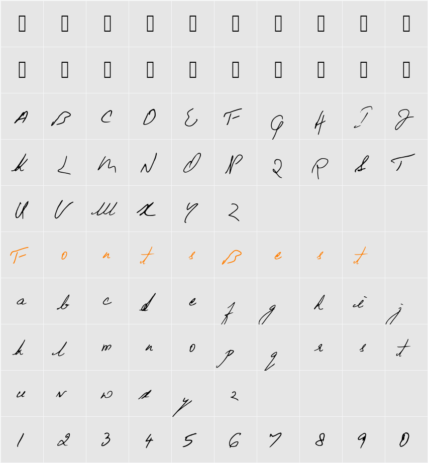 Beneath_the_floorboards Character Map