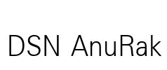 DSN AnuRak Font Image