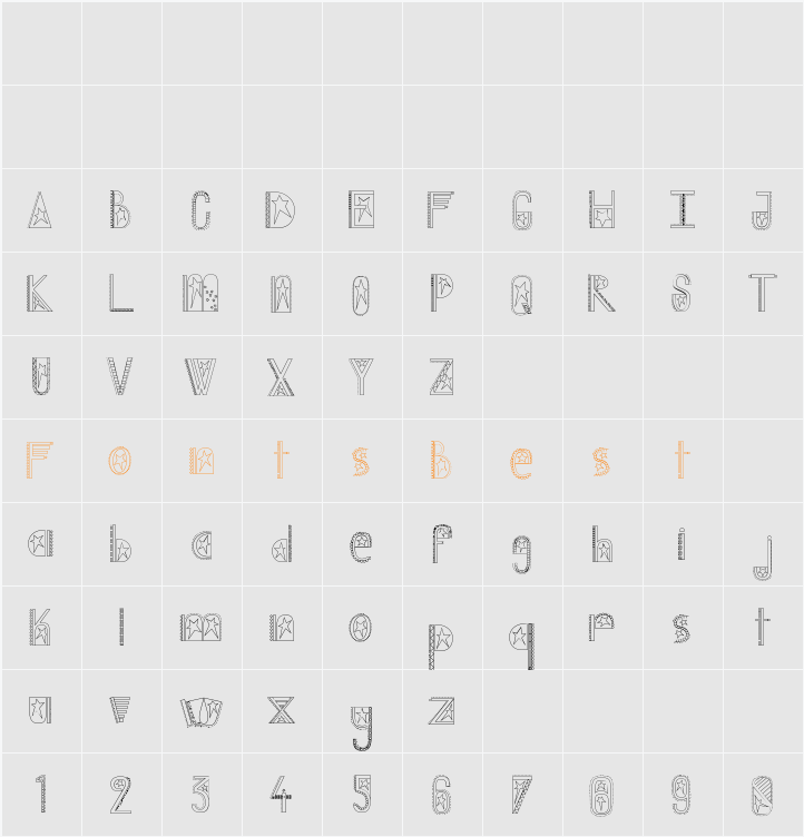Captain A Character Map
