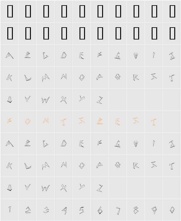 DSE Vampire Hollow Character Map