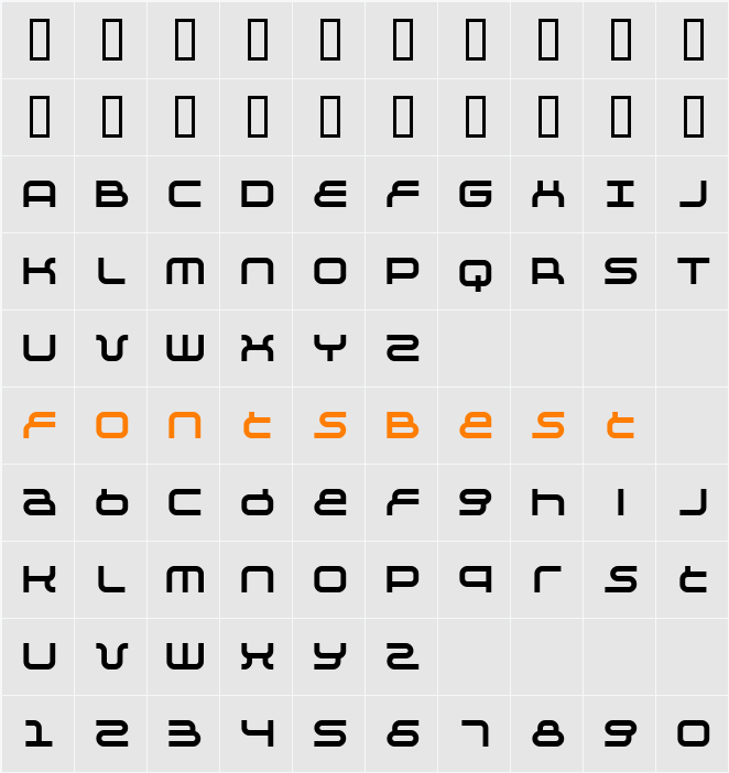 Negative 12 Character Map