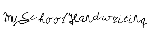 MySchoolHandwriting