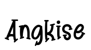 Angkise Font Image