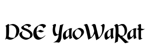 DSE YaoWaRat Font Image