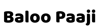 Baloo Paaji Font Image
