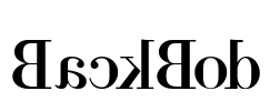 BackBod Font Image