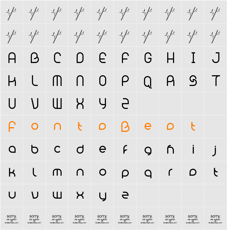 Bambhout Connect Trial Character Map