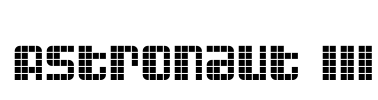 Astronaut III