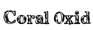 Coral 0xid Font Image