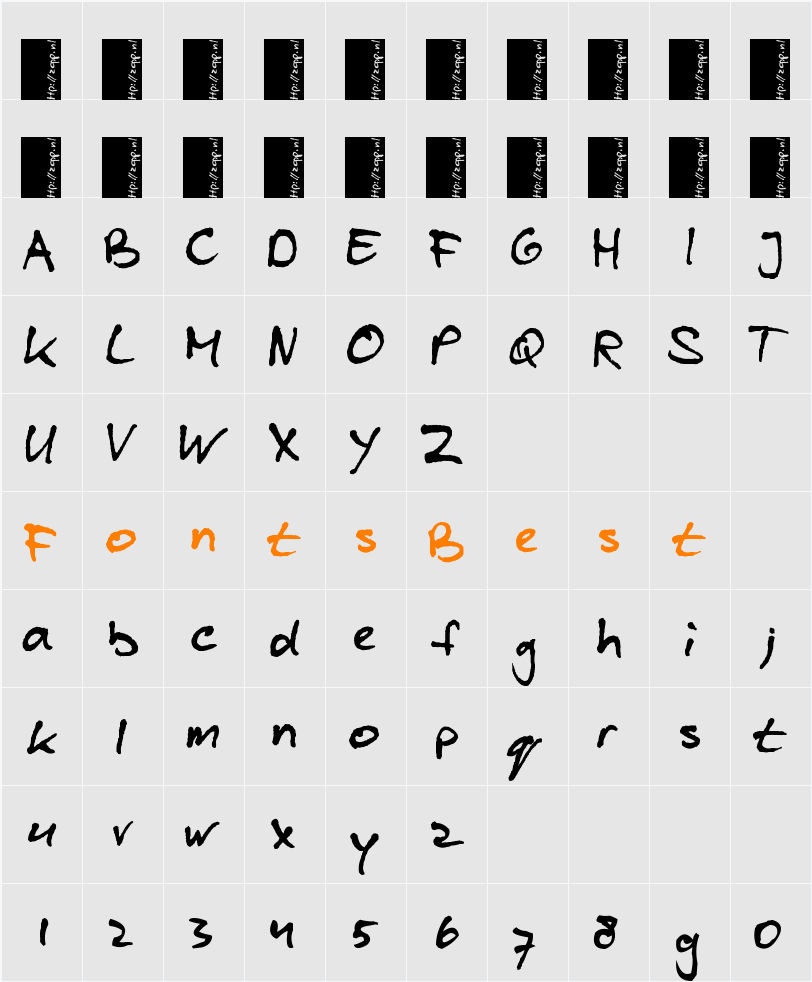 blzee Character Map