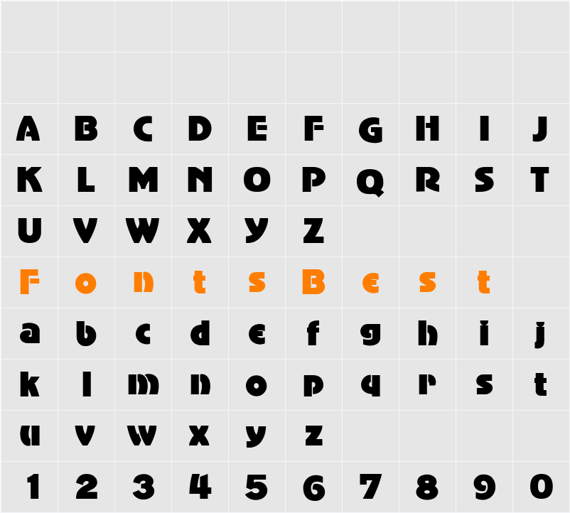 GinaBecker Character Map