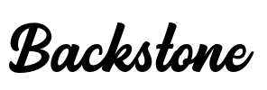 Backstone Font Image