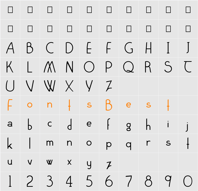 Claritty Character Map