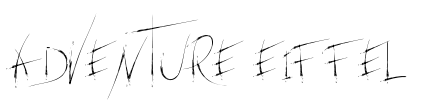 adventure Eiffel Font Image
