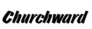 Churchward Font Image