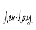 Aerilay Font Image