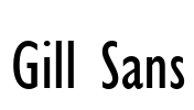 Gill Sans