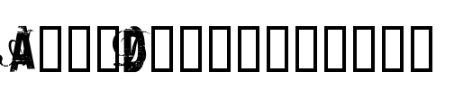 AutoDestruction Font Image
