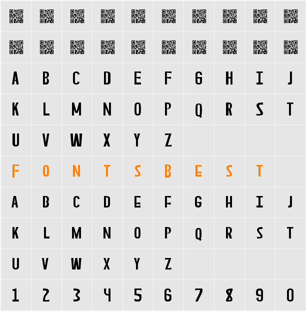 Asperian Character Map