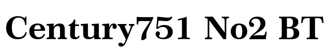 Century751 No2 BT