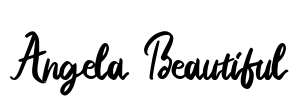 Angela Beautiful Font Image