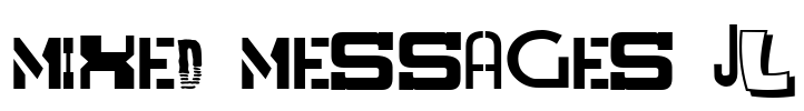 Mixed Messages JL Font Image