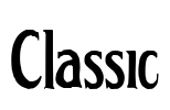 Classic Font Image