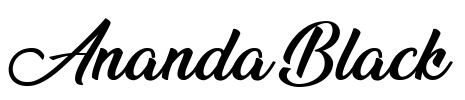 Ananda Black Font Image
