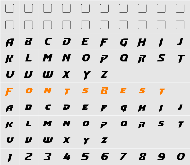 Convoy Character Map