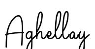 Aghellay Font Image