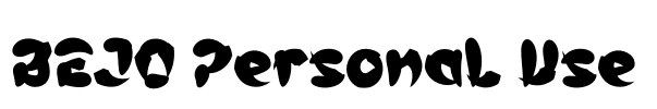 BEJO Personal Use