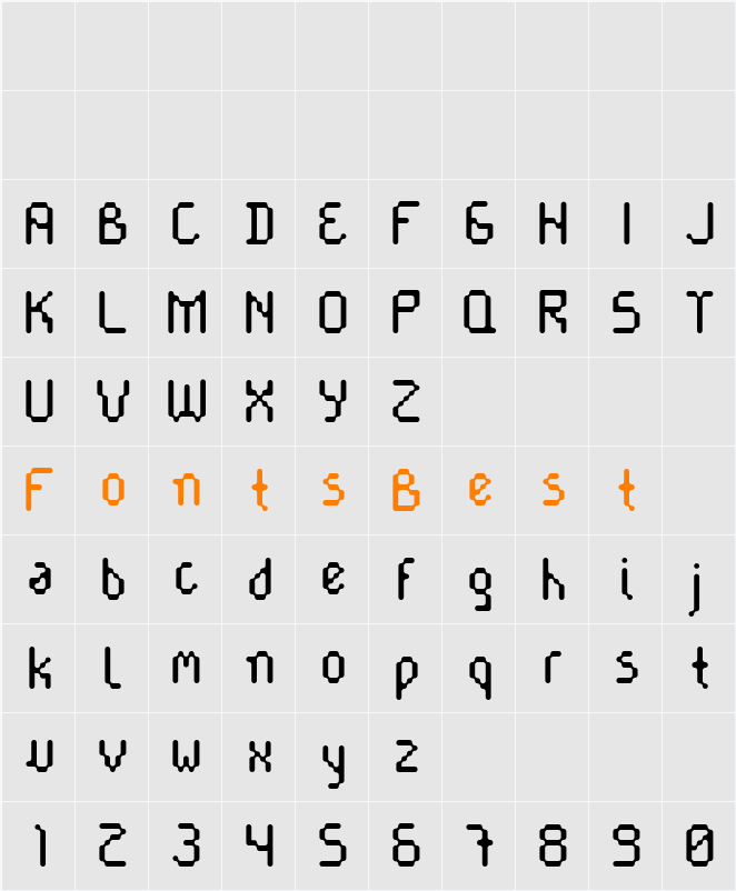 Cayetano Round Character Map