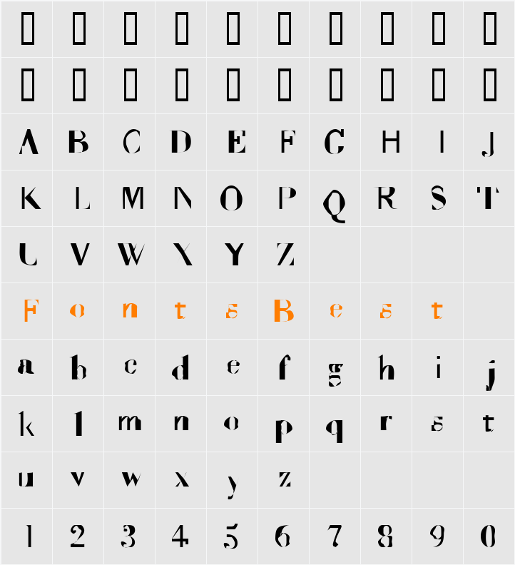 Mister Wick Character Map