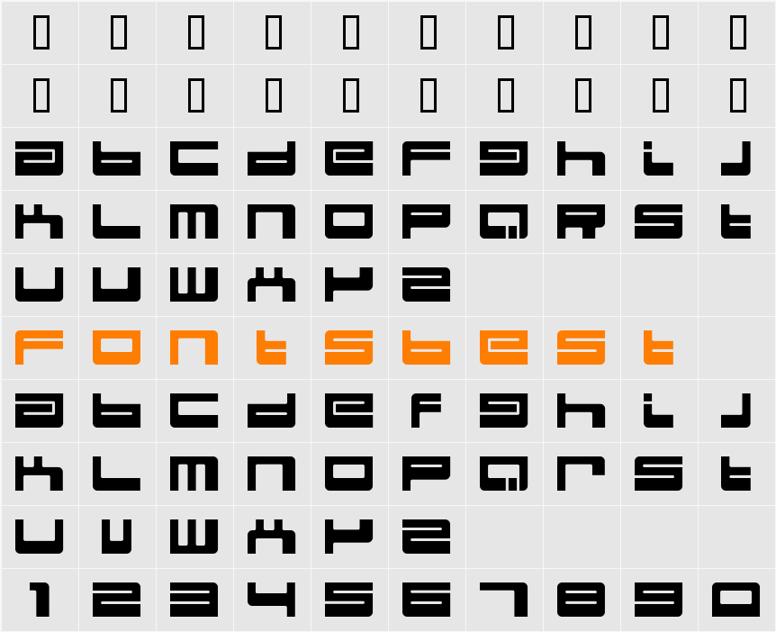 BDEject Character Map