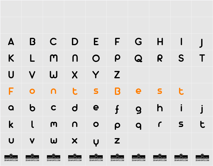 Arista Pro Alternate SemBd Character Map